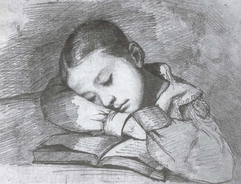 Gustave Courbet Portrait of Juliet